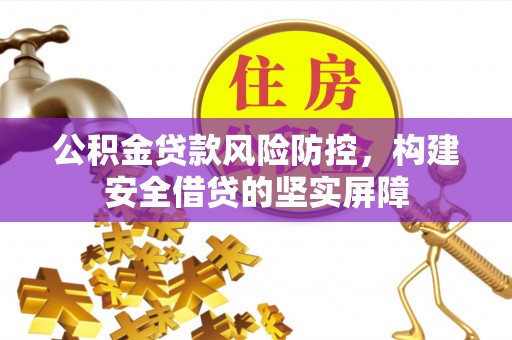 盐埔公积金贷款风险防控，构建安全借贷的坚实屏障