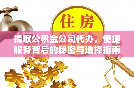盐埔提取公积金公司代办，便捷服务背后的秘密与选择指南