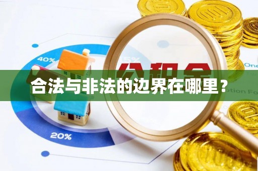 盐埔合法与非法的边界在哪里？