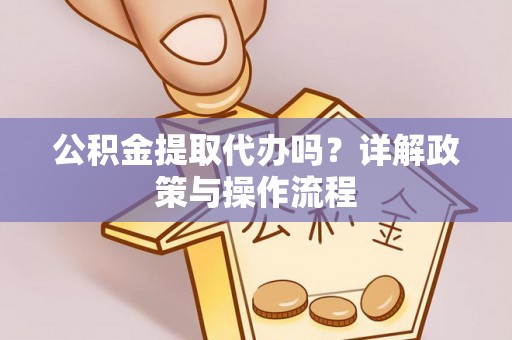 盐埔公积金提取代办吗？详解政策与操作流程
