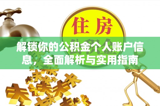 盐埔解锁你的公积金个人账户信息，全面解析与实用指南