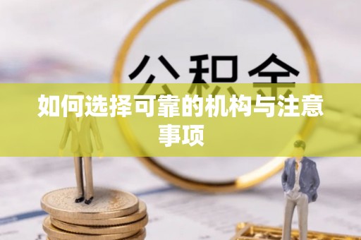 盐埔如何选择可靠的机构与注意事项