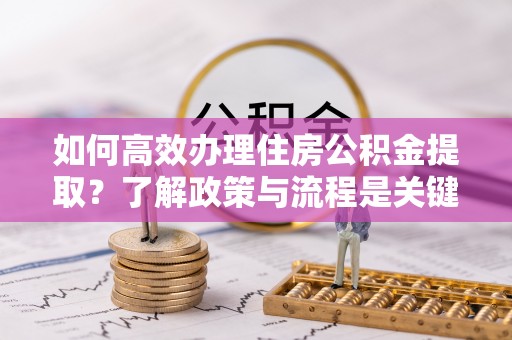 盐埔如何高效办理住房公积金提取？了解政策与流程是关键