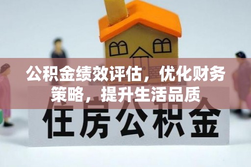 盐埔公积金绩效评估，优化财务策略，提升生活品质