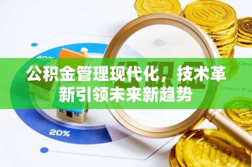 盐埔公积金管理现代化，技术革新引领未来新趋势