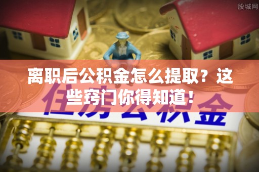 盐埔离职后公积金怎么提取？这些窍门你得知道！