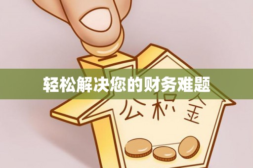 盐埔轻松解决您的财务难题