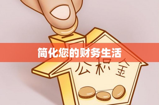 盐埔简化您的财务生活