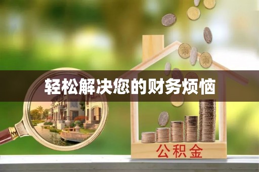 盐埔轻松解决您的财务烦恼
